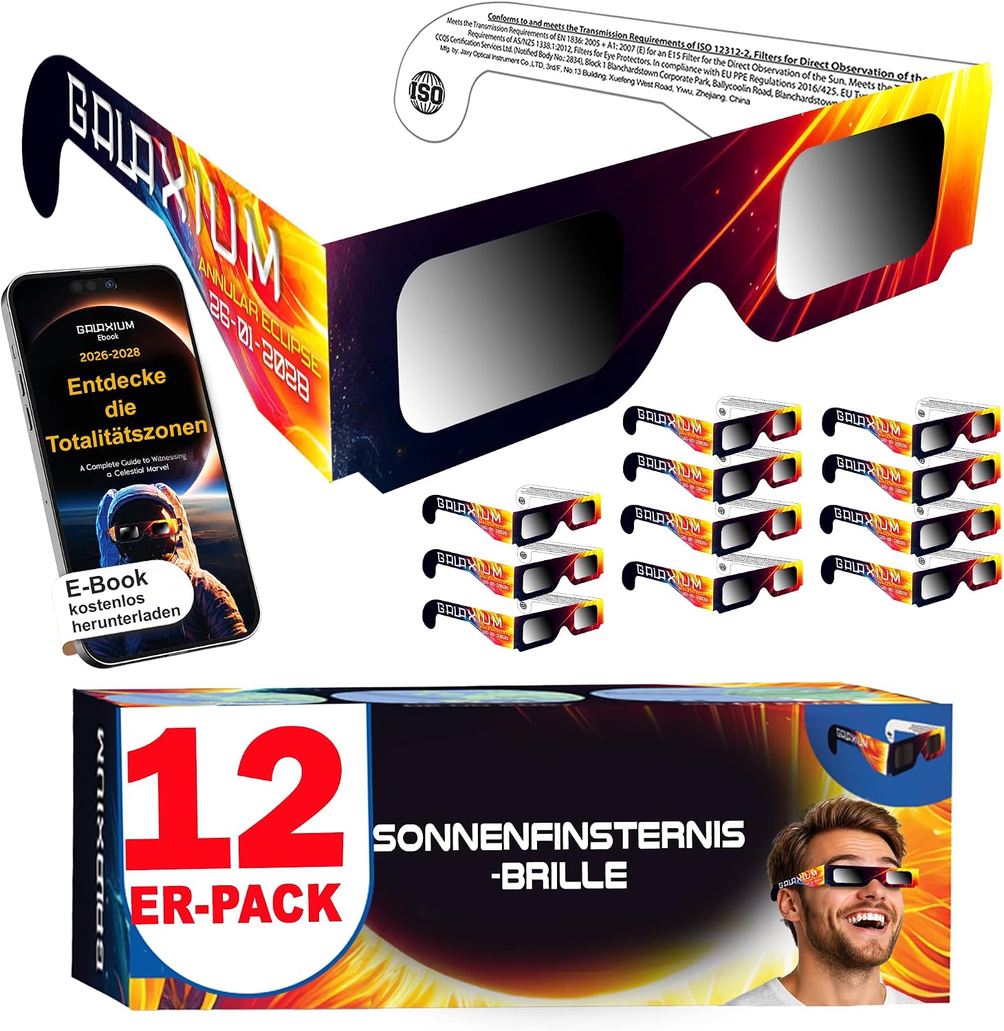 Referencia de un artículo de Gafas Eclipse Solar